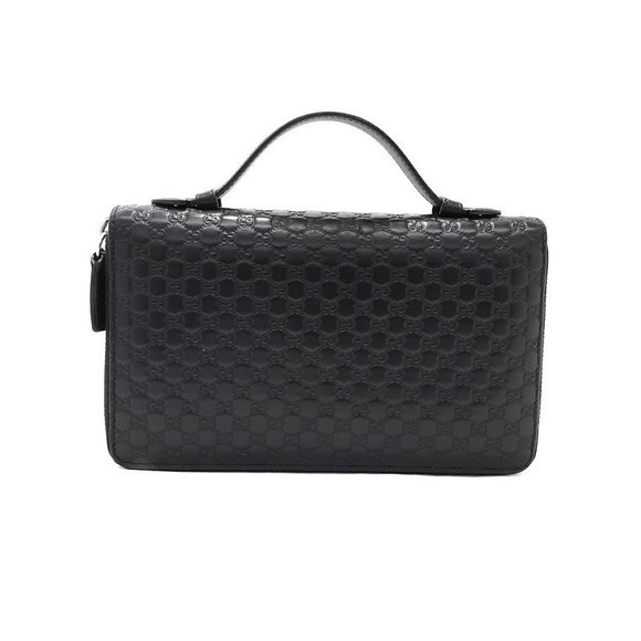 Gucci Document ssima Wallet Long Zip Micro Travel Case - Picture 1 of 8